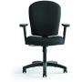 HON HVL220.VA10 Mid Back Task Chair - Fabric Computer Chair with Arms for Office Desk, Black (HVL220)