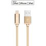 LAX iPhone Charger Lightning Cable - MFi Certified Durable Braided Apple Lightning USB Cord for iPhone 11/11 Pro Max/XS Max/X/iPad, iPod & More
