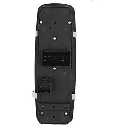 Power Window Switch Front Left Fits for 12-15 CHRYSLER DODGE Minivan RAM 4-Door Pickup 10-Button AUTO Up/down on Two Front Window Green Background Light Replaces OEM 68110866AA 68110866AB 71056