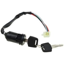 WOOSTAR 3 Wire Ignition Switch Replacement for 50cc 70cc 90cc 110cc 150cc 200cc 250cc Kart Dune Buggy Buggies ATV & Dirt Bike Parts
