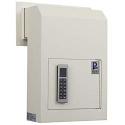 Protex WSS-159E II Through The Door Drop Box with Electronic Lock, Beige