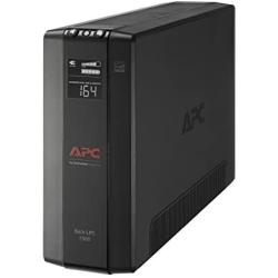 APC UPS, 1500VA UPS Battery Backup & Surge Protector, BX1500M Backup Battery, AVR, Dataline Protection and LCD Display, Back-UPS Pro Uninterruptible Power Supply