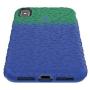 Speck Products CandyShell Fit iPhone Xs Max Case, Evergreen Green Ombre Blueberry Blue/Blueberry Blue