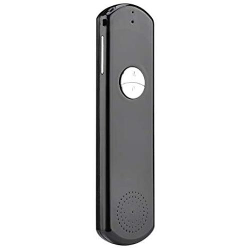 Two Way Easy Trans Smart Language Translator Device Electronic Pocket Voice Bluetooth 52 Languages for Meeting Learning Travel Shopping Business Fit for Apple iPhone Android Black (WIFI/3G/4G/5G)