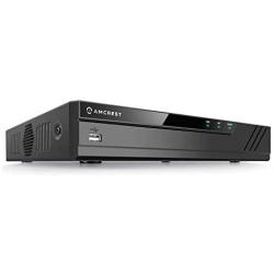 Amcrest NV4108E-HS 4K 8CH POE NVR (1080p/3MP/4MP/5MP/6MP/8MP/4K) POE Network Video Recorder - Supports up to 8 x 8MP/4K IP Cameras, 8-Channel Power Over Ethernet Supports up to 6TB HDD (Not Included)