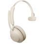 Jabra Evolve2 65 Wireless Headset USB-C Mono UC, Bluetooth Dongle, Compatible with Zoom, Webex, Skype, Smartphones, Tablets, PC/MAC, 26599-989-899 (Black), Global Teck Gold Support Plan Included