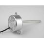 CHANCS TYC-40 AC 12V Small Synchronous Gear Motor 5RPM CW/CCW Inner-screw Shaft Shaft Length 74MM for Christmas decoration