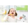 Dukal Toothbrushes. Pack of 144 Orange Toothbrushes with Short Handle. Soft polypropylene bristles. Rounded polish tips. 30 Tuft. Effective and Safe for Sensitive Enamel. Individually packaged.