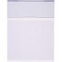 CheckOMatic Computer Check Paper - 100 Pack - Top Blank Stock Checks - Security Features & Laser Printer Compatible - Blue Diamond