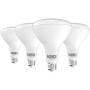 Sunco Lighting 4 Pack BR40 LED Bulb, 17W=100W, Dimmable, 5000K Daylight, 1400 LM, E26 Base, Indoor Flood Light for Cans- UL & Energy Star Sunco Lighting 4 Pack BR40 LED Bulb, 17W=100W, Dimmable, 5000K Daylight, 1400 LM, E26 Base, Indoor Flood Light for Cans- UL & Energy Star