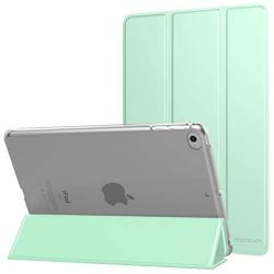 MoKo Case Fit New iPad Mini 5 2019 (5th Generation 7.9 inch) - Slim Lightweight Smart Shell Stand Cover with Translucent Frosted Back Protector, with Auto Wake/Sleep, Green