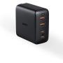 USB C Charger, AUKEY Omnia 100W 4-Port PD Charger with GaNFast Technology, USB C Laptop Charger Power Delivery 3.0 Compatible with MacBook Pro 16'', iPad Pro 11'', iPhone 11 Pro Max, HP Spectre