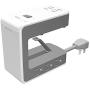 Accell Power U - Clamping Surge Protector with 6 AC outlets and 4 USB-A Charging Ports, UL Certified, White