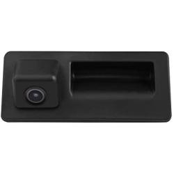 Backup Camera with Tailgate Handle for Universal Monitors (RCA),Rear View Reverse Parking Camera for A4 B6, A5, A6,Q3 VW Passat B5 B6 B7 Golf 5/6, Touran, Sharan, Tiguan, Touareg,Caddy,Jetta