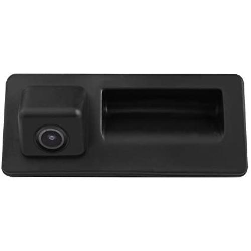 Backup Camera with Tailgate Handle for Universal Monitors (RCA),Rear View Reverse Parking Camera for A4 B6, A5, A6,Q3 VW Passat B5 B6 B7 Golf 5/6, Touran, Sharan, Tiguan, Touareg,Caddy,Jetta