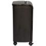 Sentinel Shredders FM121P-BLK 12-Sheet High Security Micro Cut Paper Credit Card Shredder with Waste Bin Shredder, Black