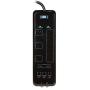 Prime Wire & Cable PB523118 8-Outlet Premium Electronics Surge Protector with 14/3 SJT 6-Feet Cord, Black