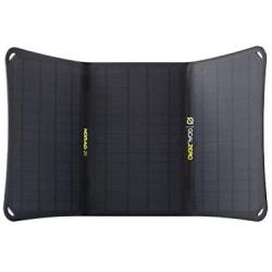 Goal Zero Nomad 20, Foldable Monocrystalline 20 Watt Solar Panel with 8mm + USB Port, Portable Solar Panel Charger. Lightweight 18-22V 20W Solar Panel Charger with Adjustable Kickstand