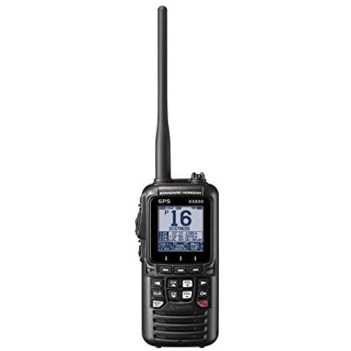 Standard Horizon HX890 Black Handheld VHF - Floating 6 Watt Class H DSC Two Way Radio