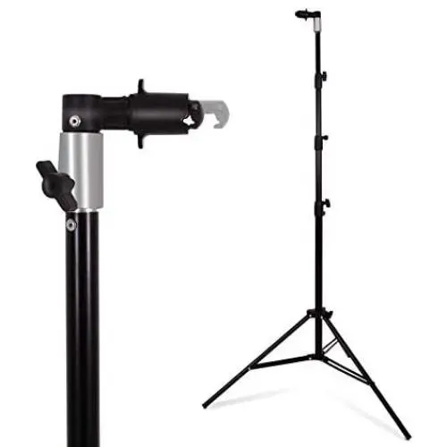 GSKAIWEN Reflector Backdrop Holder Clip and 8.5FT Light Stand, Reflector Background Clamp for Photo Studio Product and Portrait Photography
