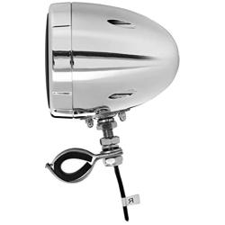 BOSS Audio Systems MCBK520B Motorcycle Speaker and Amplifier Sound System - Bluetooth, Weatherproof, 3 inch Speakers, 2 Channel Amplifier, FM Tuner, USB, SD, Chrome, One Size (MC520B)