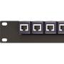 Ethernet Surge Protector 19'' RackMount (16 Port) PoE+ Gigabit (Server Rack Mount 1U) -Gas Discharge Tube -RJ45 Lightning Suppressor -LAN Network CAT5/CAT6 Thunder Arrestor GbE 1000 Mbps -Tupavco TP316