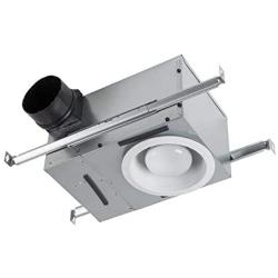 Broan-Nutone 744LED Recessed Fan and LED Light Combo for Bathroom and Home, 75-Watts, 1.5 Sones, 70 CFM,White