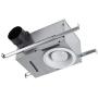 Broan-Nutone 744LED Recessed Fan and LED Light Combo for Bathroom and Home, 75-Watts, 1.5 Sones, 70 CFM,White