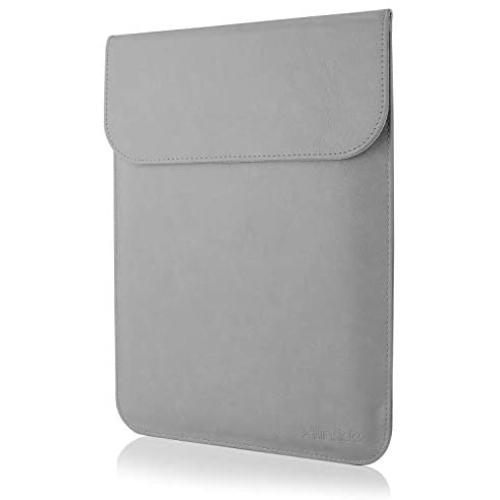 Allinside 11-12'' Laptop Sleeve for MacBook Air 11 / MacBook 12, Synthetic Leather, Gray