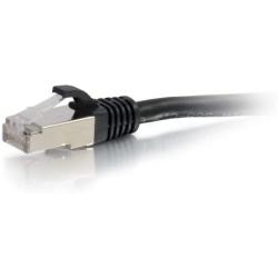 C2G 00718 Cat6a Cable - Snagless Shielded Ethernet Network Patch Cable, Black (15 Feet, 4.57 Meters)