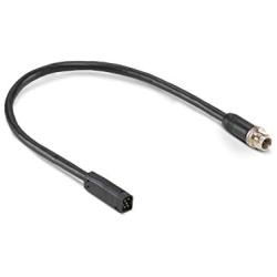 Humminbird 720074-1 AS EC QDE 700 Series Ethernet Adapter Cable Black, 30 Feet