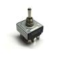 GAMA Electronics 4 Pole, Double Throw On-Off-On Toggle Switch 4PDT