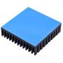 4pcs Aluminum Heatsink 40x40x11mm / 1.57x1.57x0.43inches for Electronic Chip Cooling with Thermal Conductive Double Sided Tape