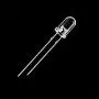 Waycreat 100PCS 3mm Yellow LED Diode Lights Clear Emitting LEDs for High Intensity Super Bright Lighting Bulb Lamps Electronics Components Lamp Diodes