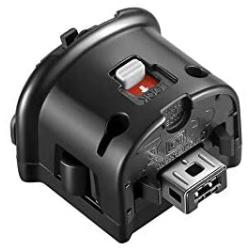 NC Motion Plus Adapter-Sensor Accelerator for Nintendo Wii Remote Controller (Black 1 Pcs)