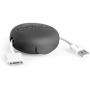 Dotz Cord Wrap for Cord and Cable Management, Black (CWOS30M-CK)