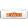 Sangean RCR-20 FM-RDS (RBDS) AM / Bluetooth / Aux-in / USB Phone Charging Digital Tuning Clock Radio with Battery Backup, Black, 13.8X 13.1x 4.9 & RCR-5 Digital AM/FM Alarm Clock Radio