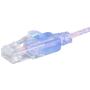 Monoprice Cat6A Ethernet Patch Cable - 3 Feet - Pink (5 Pack) Network Internet Cord - RJ45, Stranded, UTP, Pure Bare Copper Wire, 30AWG - SlimRun Series
