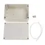 Plastic Junction Box,Saim 6.29x4.33x3.54inch Waterproof Plastic Electronic Project DIY Junction Box Enclosure Case (160mm x 110mm x 90mm)