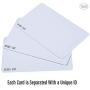 Default Programmed RexID H10301 PVC ISO Proximity Card for Access Control System. Comparable to Standard 26 bit Format for Add-On & Replacement on Current System (100 Pack, White)