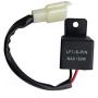 LF1-S-PIN 2-Pin Electronic LED Flasher Relay Fix Motorcycle LED Turn Signal Bulbs Hyper Flash by Ketofa