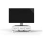 Mind Reader PC, Laptop, IMAC Monitor Stand and Desk Organizer, White
