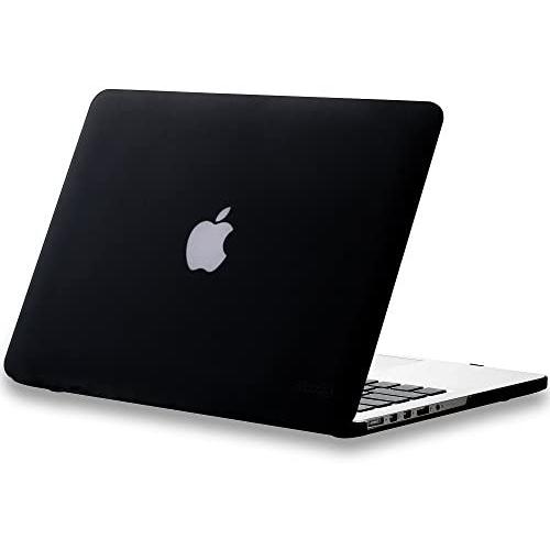 Kuzy Compatible with MacBook Pro 13.3 inch Case A1502, A1425 Release 2015-2012 Soft Touch Plastic Hard Shell Cover for Older Version MacBook Pro 13 inch, Black