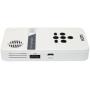 AAXA Technologies KP-101-01 AAXA LED Pico Micro Video Projector - Pocket Size Portable Mobile Mini Projector with mini-HDMI, built-in Media Player & Speakers, 3.5mm Aux Out, Micro SD/USB readers and 80 Min Lithium-Ion Battery