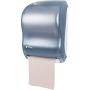 San Jamar T1300 Classic Tear-N-Dry Electronic Touchless Roll Towel Dispenser, Fits 8'' Wide and 4'' Diameter Stub Roll, 11-3/4'' Width x 16-1/2'' Height x 9-1/4'' Depth, Arctic Blue