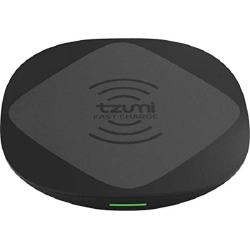 tzumi HyperCharge 10-Watt Wireless Fast Charger Pad for Qi-Compatible iPhones, Androids, and All Wireless Charging Smart Devices – for Home and Office. Includes Qualcomm 3.0 Quick Charge Adapter.