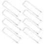 Hyperikon U Bent T8 T10 T12 LED Tube, 2x2 Foot, 40W=18W, Frosted Lens, UL, Crystal White, 8 Pack