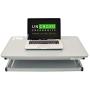 CHANGEdesk MINI Small Adjustable Height Standing Desk Converter for Laptop Macbook Single Monitor Desktop Computer portable lightweight ergonomic sit stand up corner riser affordable compact tabletop