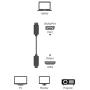 Amazon Basics Uni-Directional DisplayPort to HDMI Display Cable - 6 Feet
