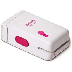 Compact 3 in 1 Letter Opener，Shredder and ID Security Stamp, Identity Protection, Small and Portable, Suitable for Home, Small Office or Travelling (White)